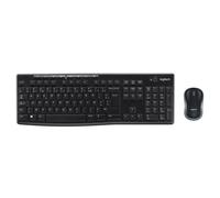 Logitech Mk270 Wireless Combo French AZERTY Black