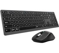 Set tastiera mouse wireless M9300, tasti forbici, ricevitore USB 2 in 1 e due Bluetooth, design silenzioso multi-dispositivo per computer, laptop, MacBook e iPad.