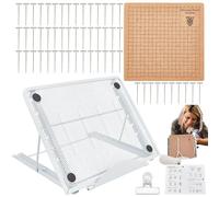 Set Tavola E Supporto Per Macramè - Set Tavola Macramè, Strumenti Regolabili Per Realizzare Creazioni, Multiuso Per Fissare E Progettare