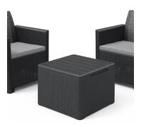 Set Tavolino e 2 Poltrone Da Giardino CLAIRE BALCONY SET KETER