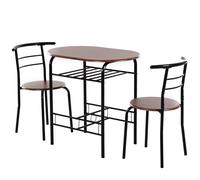 Set Tavolo 80x50x76 cm e 2 Sedie Rustic