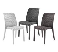 BICA 9095.4 Virginia Sedia, Plastica, Antracite, 47x59x86 cm