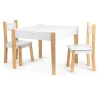 Set tavolo e due sedie per bambini ECOTOYS