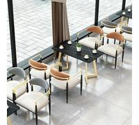 Set tavolo e sedia, ideale per bar, negozi di tè e studi, 5 configurazioni disponibili, design durevole per un uso versatile