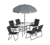SET TAVOLO E SEDIE VIVAGARDEN DA6100BK