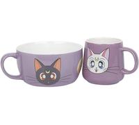 Set Tazza e Ciotola Sailor Moon Luna e Artemis Breakfast Set Mug + Bowl ABYstyle