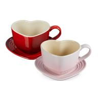 Set tazza e vassoio cuore Le Creuset | 2 set | gres | opzioni di colore | 100...