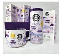 Set tazza Starbucks Korea Annyeong Seoul 355 ml e bicchiere 355 ml