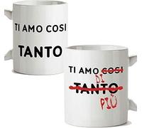 SET TAZZE COPPIA - MUGFFINS "TI AMO TANTO COSI'"