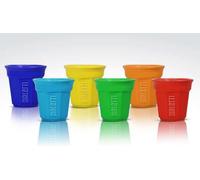 Set tazzine espresso Bialetti colorate, 6 pezzi. NEW