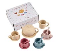 Set Tè per Bambine | Utensili da Cucina Giocattolo | Set da Tè per Gioco di Finzione,Per Incontri Di Gioco Compleanno Festività Sala Giochi Asilo Famiglia Asili Casa Scuola