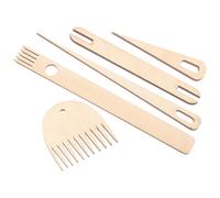 Set Telaio Manuale, Ago Legno, Pettine E Tessitura