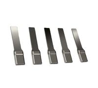 Set Telefono Con Ergonomico E 5 Tipi C Coperture Di Connessione. Protezione Saldatura In Acciaio Inox