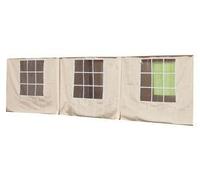 SET TELI LATERALI DI RICAMBIO MT. 3X6 PER GAZEBO CARPOT MAGNUM ECRU'