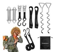 Set tenda da viaggio - impermeabile e per tutte le stagioni, prolunga la durata della tenda per e, trampolino, telone, picnic, barbecue, riunioni e sport