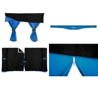 SET TENDE CABINA ELEGANCE BLU NERO PER IVECO STRALIS AS HI-WAY HI ROAD XP