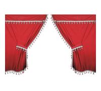 Set Tende completo per camion Microfibra Premiere Rosso