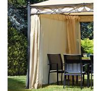 Set Tende Laterali per Gazebo 3x3 mt GAZ371 Greenwood