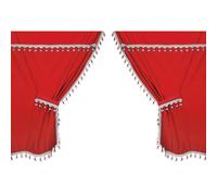 Premiere smart cabin, set tende microfibra per camion - Rosso