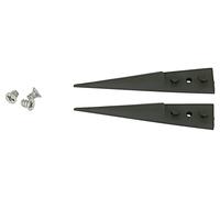 Set terminali A2CF punte per Punta: affilata L. Pinzette: 40 mm ESD IDEAL-TEK