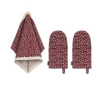 Set tessuti da cucina Marimekko guanti unici + asciugamano