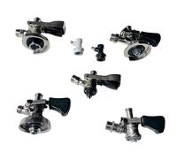 Set Testa Rubinetto Fusto Birra 5L Adattatore Raccordo Gas NC 5/8' 3/4'