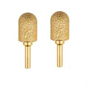 Set Testine Rotative 8-20mm Acciaio Pietra Set Testine Rotative(2PCS 20mm) | Materiale smeriglio, alta resistenza urti, non si rompe, per ideale per metalli duri, ghisa e acciaio