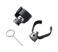 Set Testine Sgorgo 3Pz Acciaio per tubi 4-8 Pollici Set Testine | Acciaio ad alta resistenza, per efficace, per tubi 4-8 pollici, durata prolungata, uso intenso