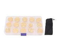 Set Timbri Sigillanti Per Ceralacca Stile Vintage Creativo A Forma Speciale 15 Pezzi Teste Per Timbri Per Cera In Lega Di Zinco Per Inviti Di Nozze Confezioni Regalo Buste E Carte