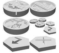 Set Token Gioco per Legion da Tavolo Cache Dodge Aim Barrier Tap Segnalini