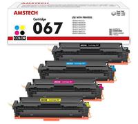 Set toner Amstech 067H per Canon i-SENSYS MF657Cdw 4 colori