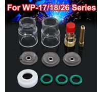 Set torcia TIG set torcia di saldatura #12 18 obiettivo a gas 3/32 per torcia WP