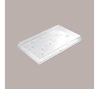 Set Total IGloo Vassoio e Coperchio Trasparente da Esposizione 60x40H5,5 cm
