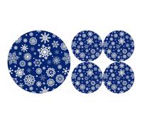 Set tovagliette Bertoni feltro lavabile 5 pezzi EE011
