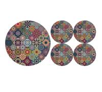 Set tovagliette tavolo feltro Bertoni Valencia 1+4 EE007