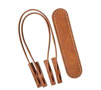 Set tradizionale da polso in pelle PU completo di 78 cm String Crafting accessori per borse uniche multiuso retrò cinturino da polso set, Marrone, One Size