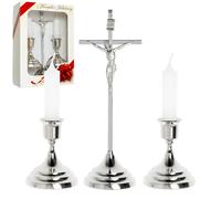 Set tradizionale di canti natalizi in argento, 22 cm