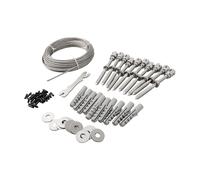 Set traliccio da parete kit traliccio filo antiruggine mitiga isola di calore ur