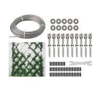 Set traliccio da parete kit traliccio filo antiruggine mitiga isola di calore ur
