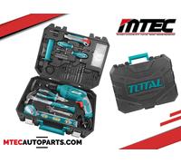 Set TRAPANO PERCUSSIONE 650W MANDRINO AUTOSERRANTE 13mm VALIGETTA 101 UTENSILI