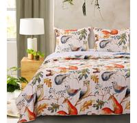 Set trapunta Barefoot Bungalow Willow King Off/White GL-1806BMSK