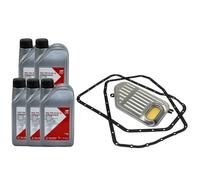 Set Trasmissione 75W-85 GL-5 Febi 5 Litro + Filtro Olio per Audi A6 Avant 2.8