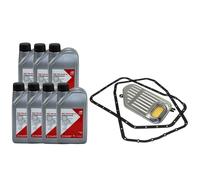 Set Trasmissione 75W-85 GL-5 Febi 7 Litro + Filtro Olio per Audi A6 Avant 3.0