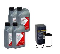 Set Trasmissione 75W (GL-4) Febi 4 Litro + Filtro Olio per Skoda Fabia II 2.0