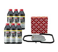 Set Trasmissione Atf 1100 6 Litro + Filtro Olio per Mercedes 190 124