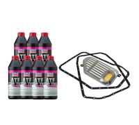 Set Trasmissione Atf 1400 7 Litro + Filtro Olio per Audi A6 Avant 3.0 220 Ps