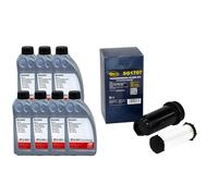 Set Trasmissione (DCTF-1) Febi 7 Litro + Filtro Olio per Ford Mondeo IV S-MAX
