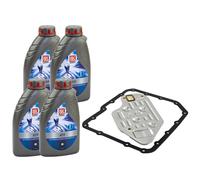 Set Trasmissione Lukoil Atf 4 Litro + Filtro Olio per Opel Omega a B 2.6 2.2