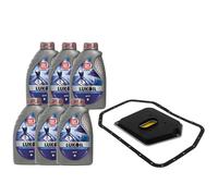 Set Trasmissione Lukoil Atf 6 Litro + Filtro Olio per BMW 5er 7er 740i E38