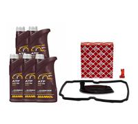 Set Trasmissione Mannol Atf AG55 5 Litro + Filtro Olio per Jeep Mercedes SLR